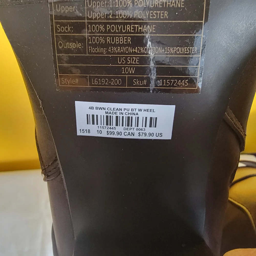 torrid Brown Mid-Calf Heeled Buckle Riding Boots - Picture 7 of 8